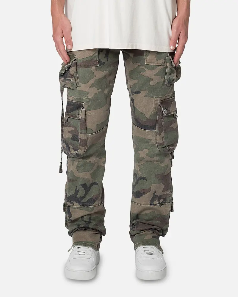 Mnml D152 Cargo Pants Woodland Camo 1
