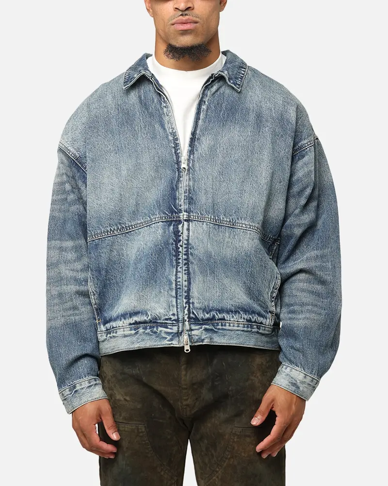 Mnml Denim Choir Coat Vintage Blue 1
