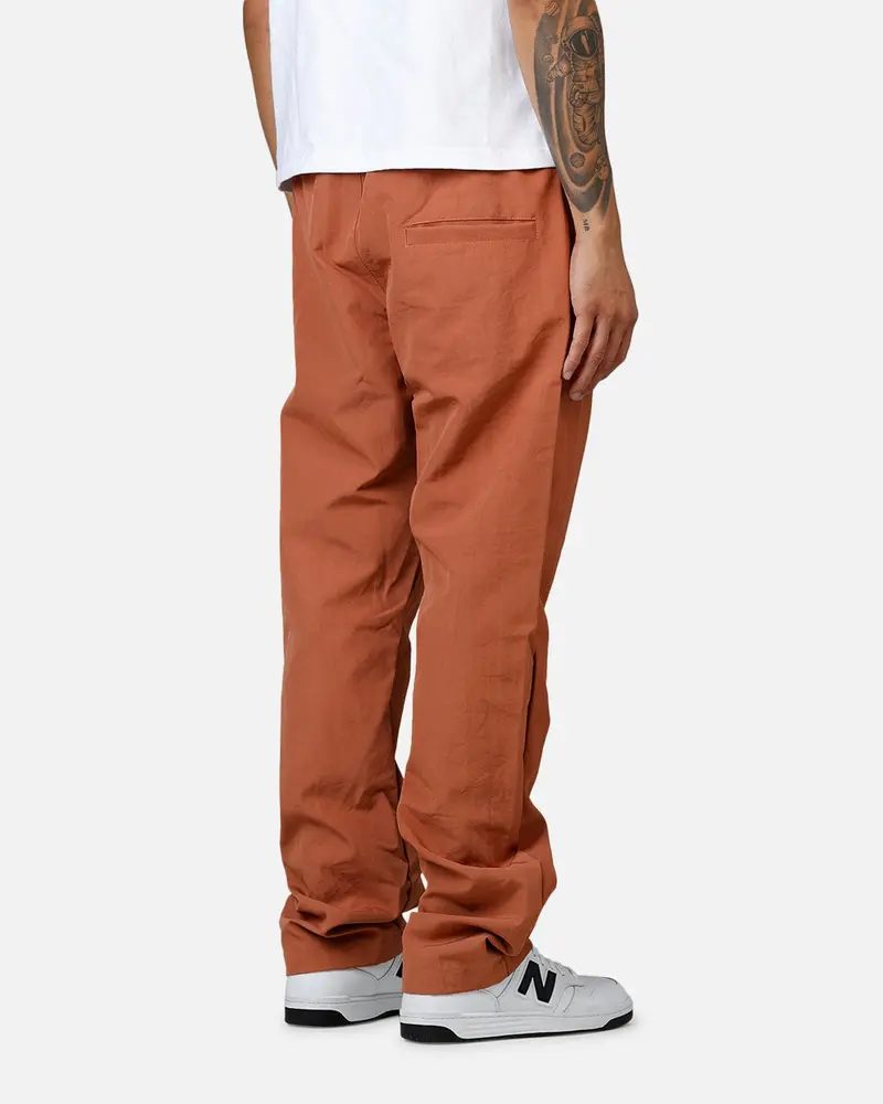 Mnml Drawstring Trousers Rust 3
