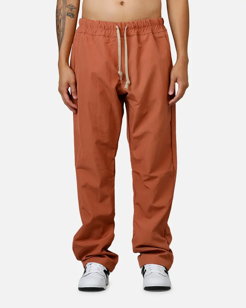Mnml Drawstring Trousers Rust 6