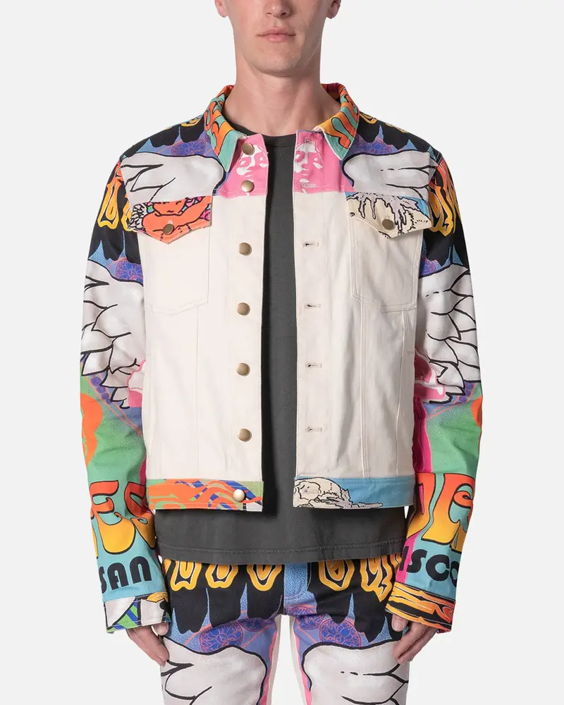 Mnml Festival Trucker Jacket Multi 1