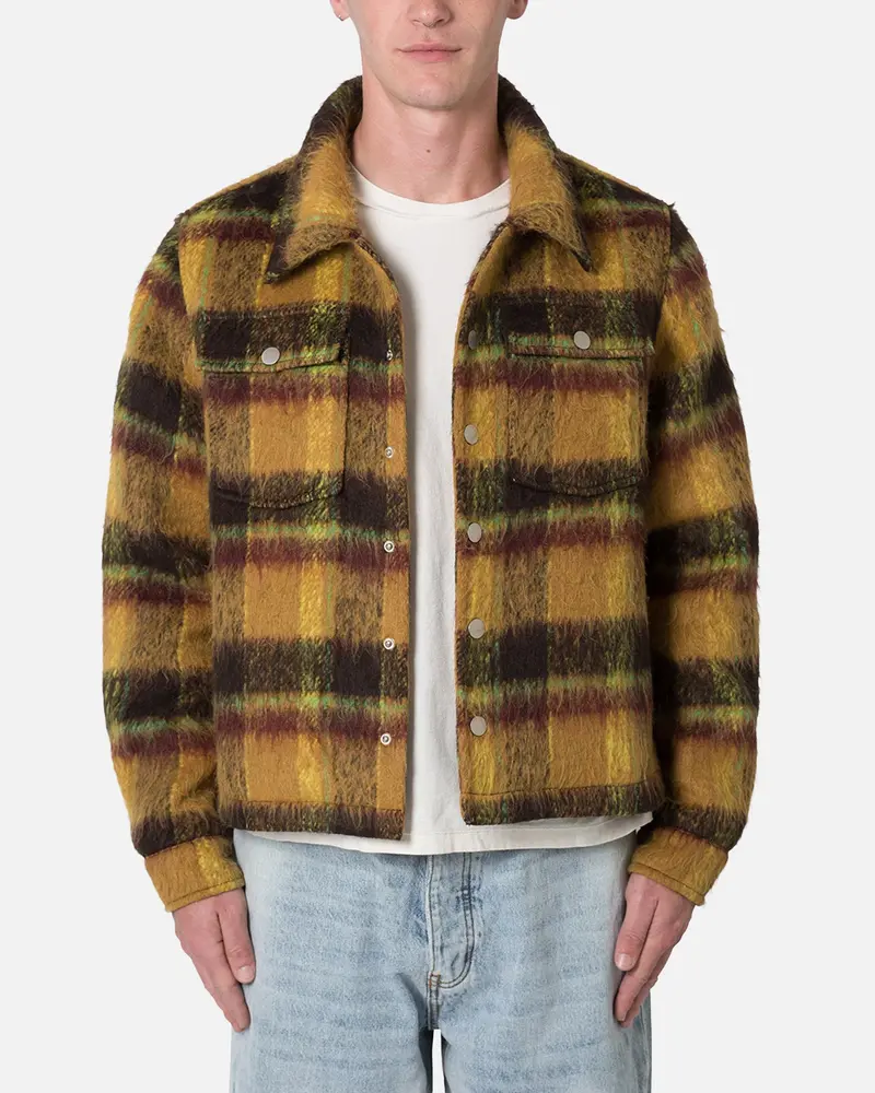 Mnml Flannel Jacket Multi 1
