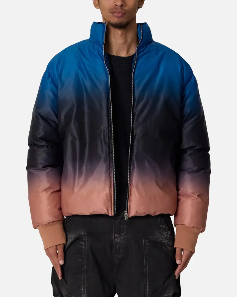 Mnml Jupiter Ombre Puffer Jacket Blue/Pink 1