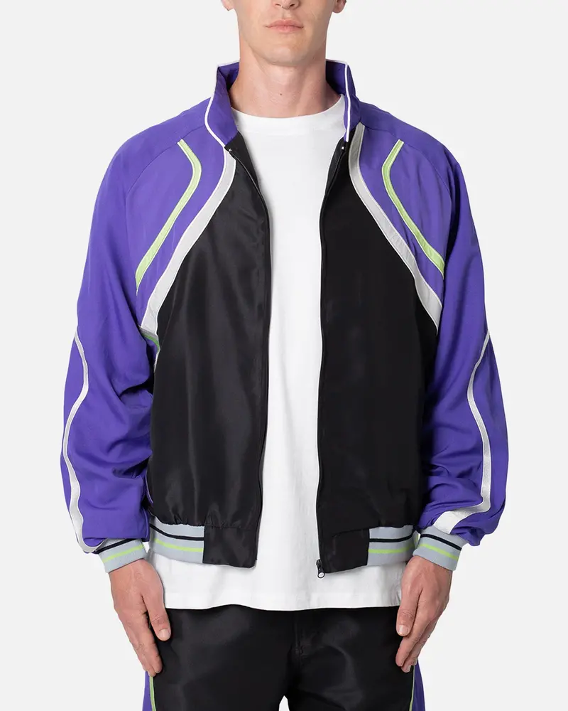 Mnml Motocross Track Jacket Purple 1