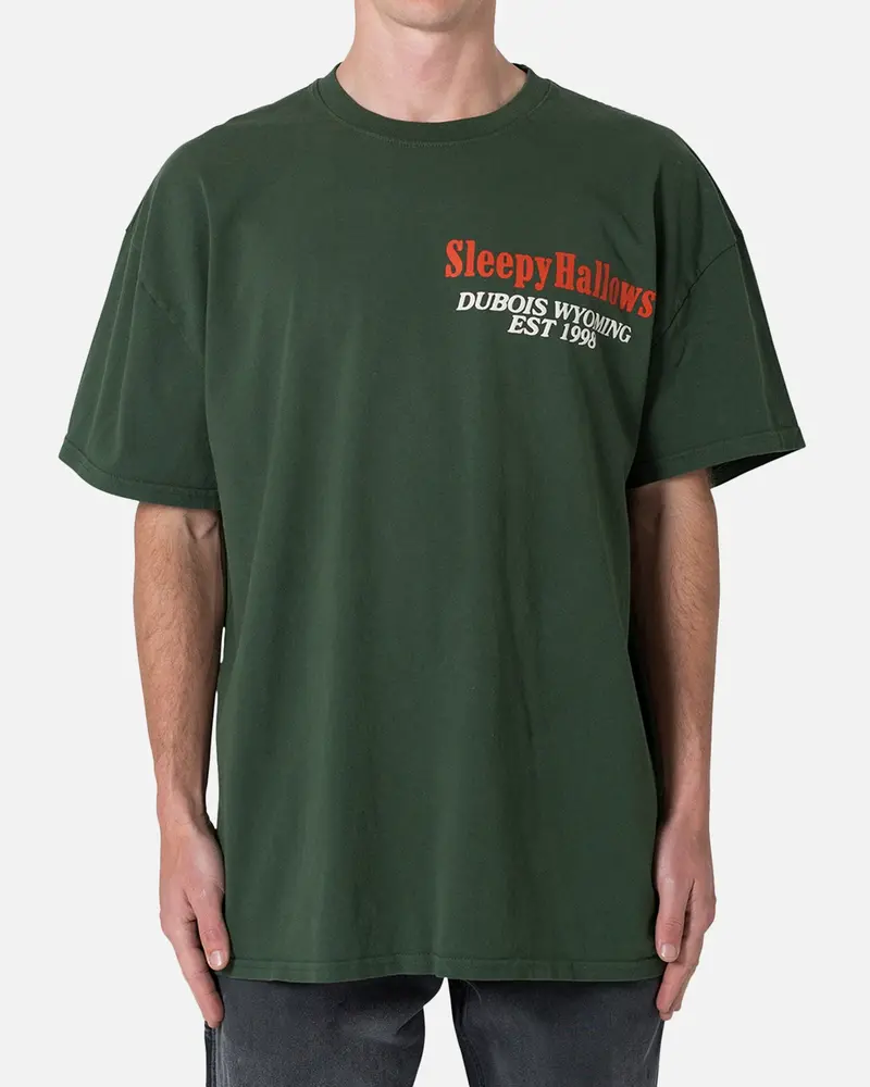 Mnml Neon Cowboy T-Shirt Green 1