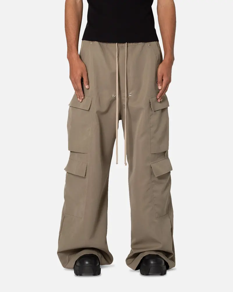 Mnml Rave Double Cargo Pants Olive 1