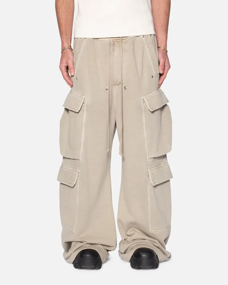 Mnml Rave Double Cargo Sweatpants Washed Earth 1