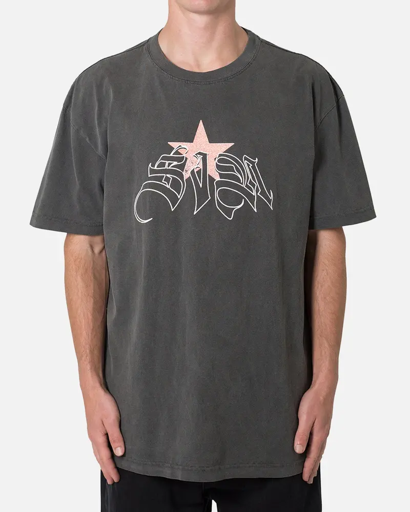 Mnml Sin T-Shirt Washed Black 1