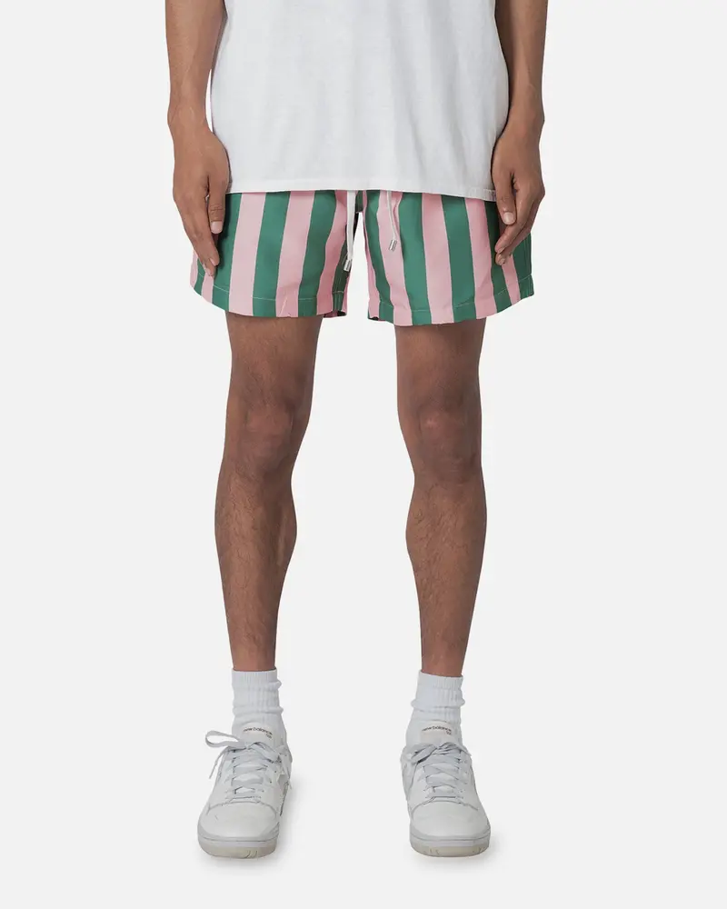 Mnml St Tropez Swim Shorts Pink/Green 1