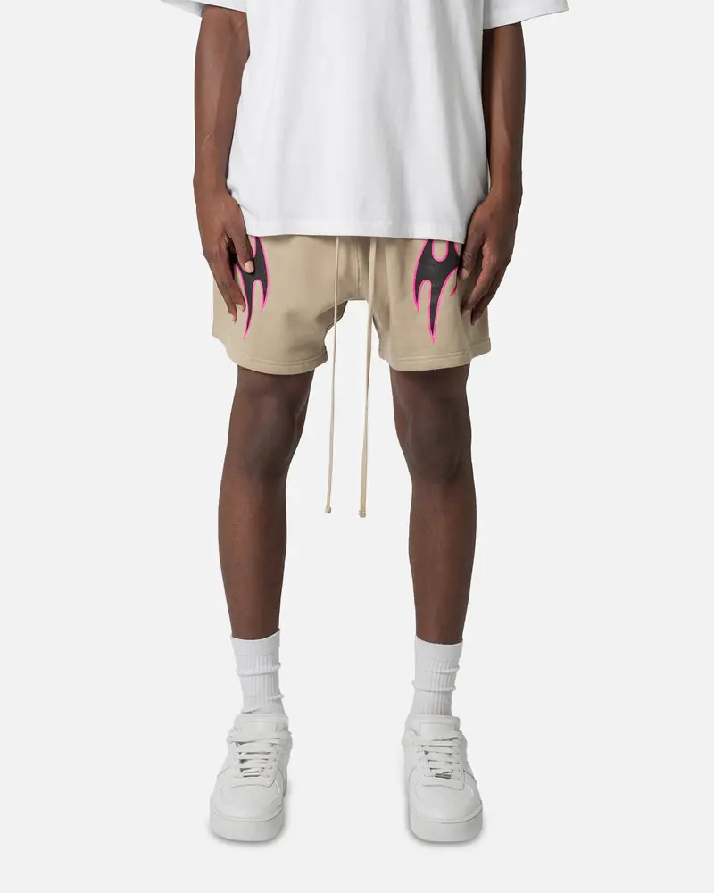 Mnml Tribal Sweat Shorts Earth 1