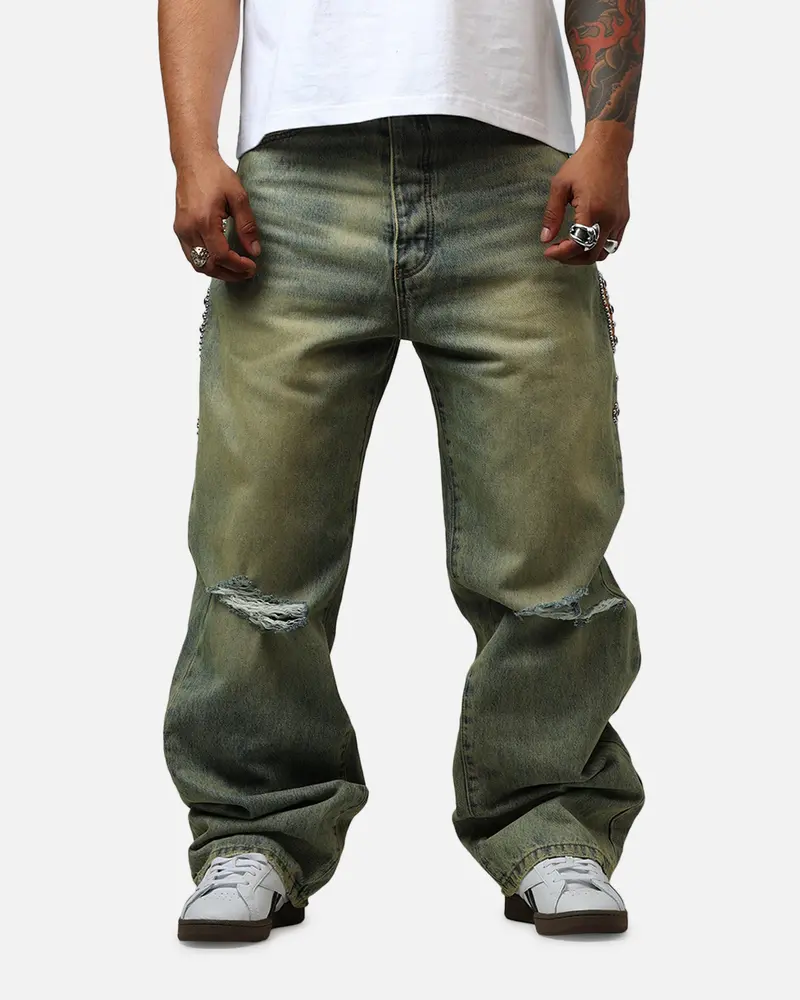 Mnml Ultra Baggy Mojave Denim Jeans Vintage Blue 1