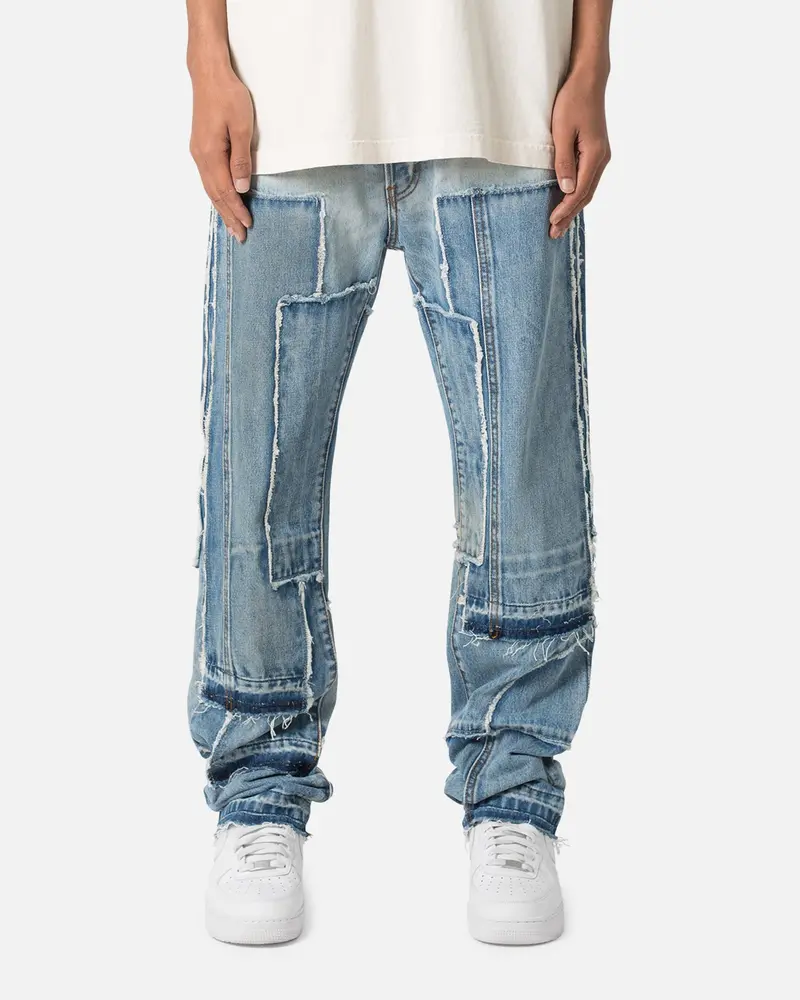 Mnml V381 Baggy Denim Jeans Blue 1