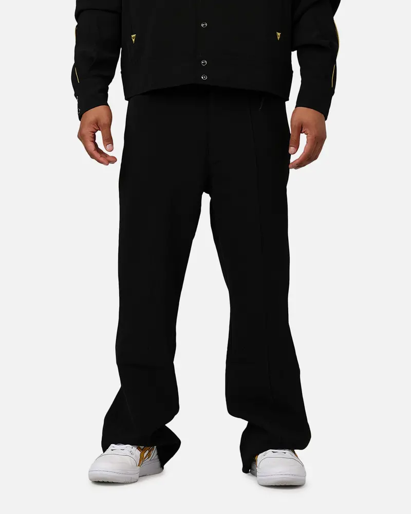 Mnml Western Stitch Trouser Pants Black/Gold 1