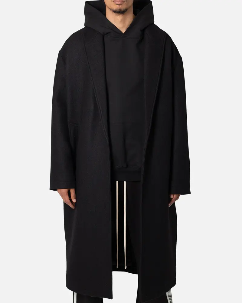 Mnml Wool Coat Black 1