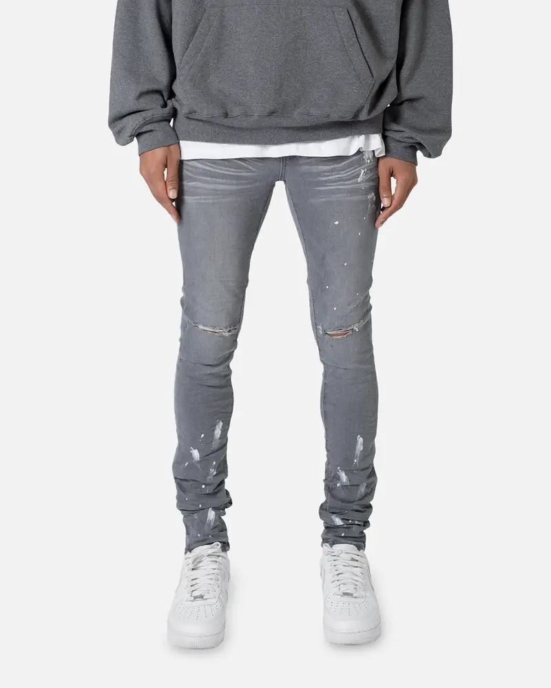 Mnml X504 Skinny Denim Jeans Grey 1