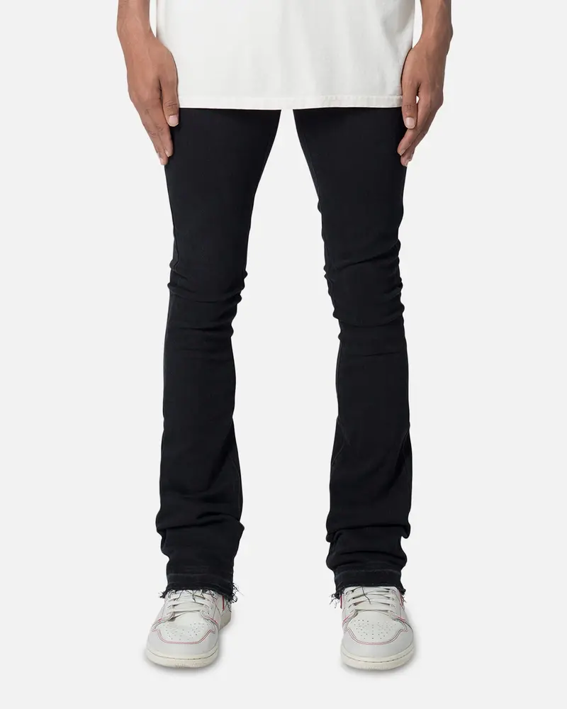Mnml X514 Skinny Stacked Denim Jeans Black 1