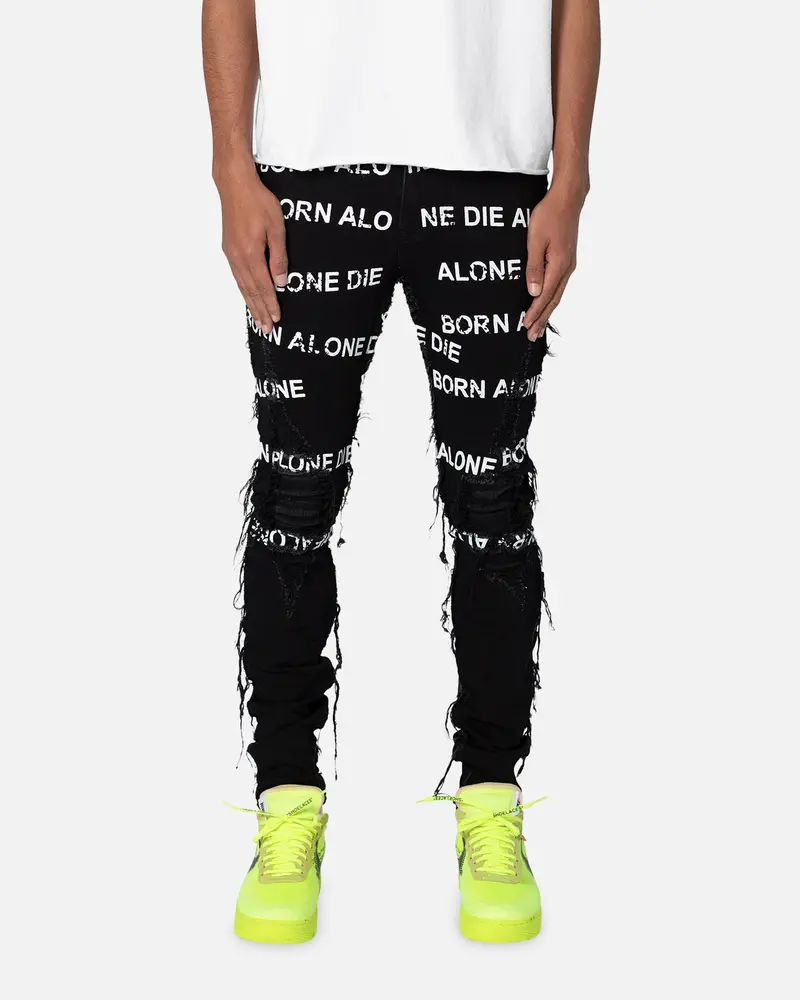 Mnml X563 Skinny Creek Denim Jeans Black 1