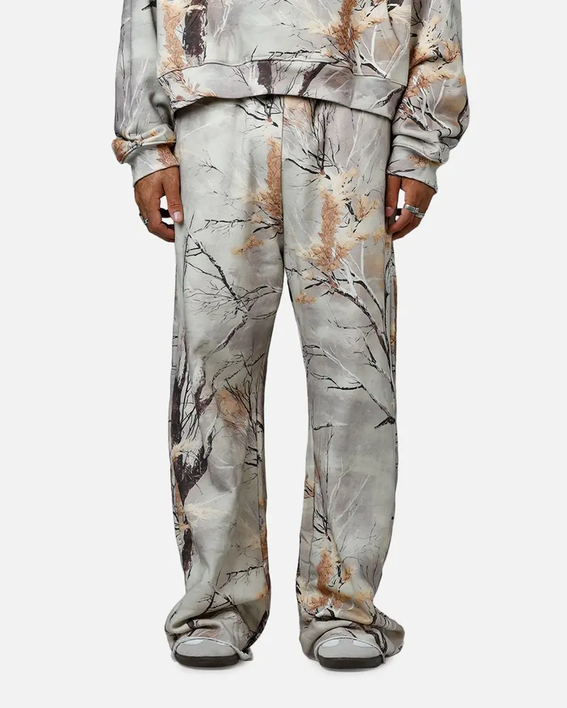 Mnml Yoked Backed Sweatpants Snow Camo 1