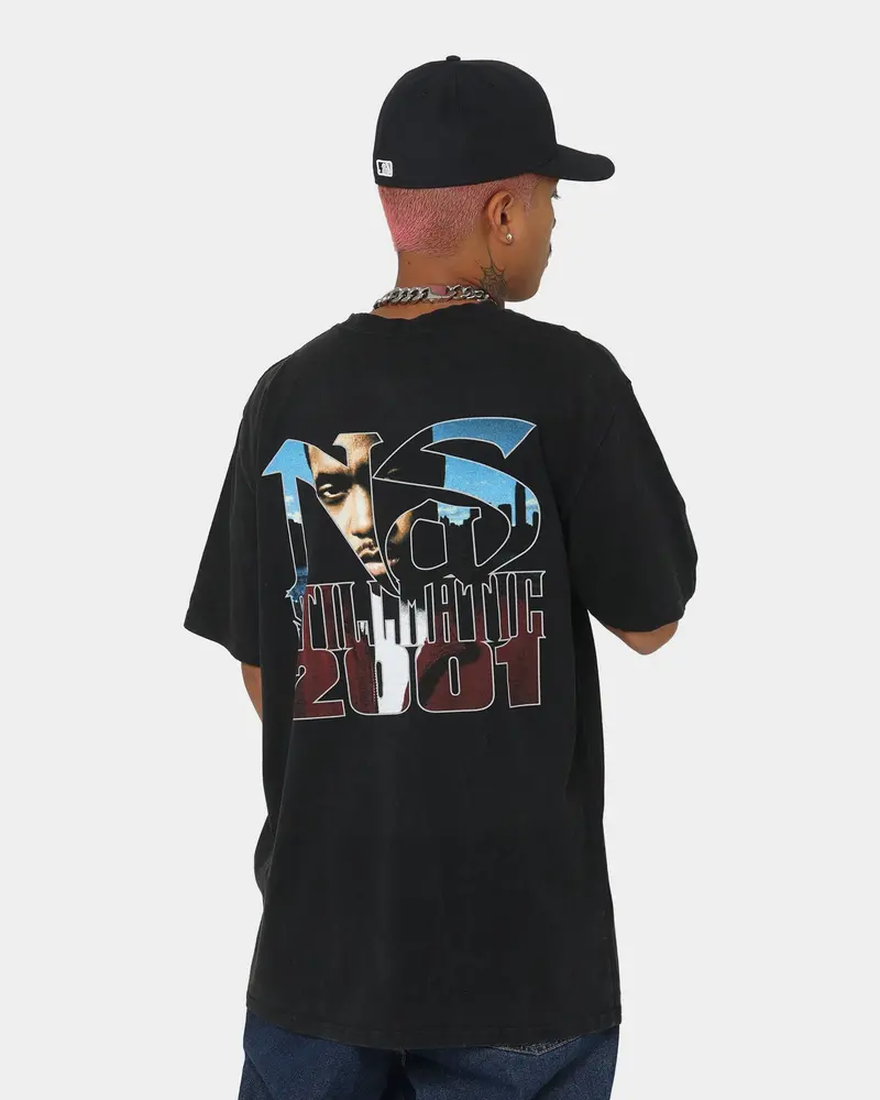 Nas Stillmatic 2001 T-Shirt Washed Black 1