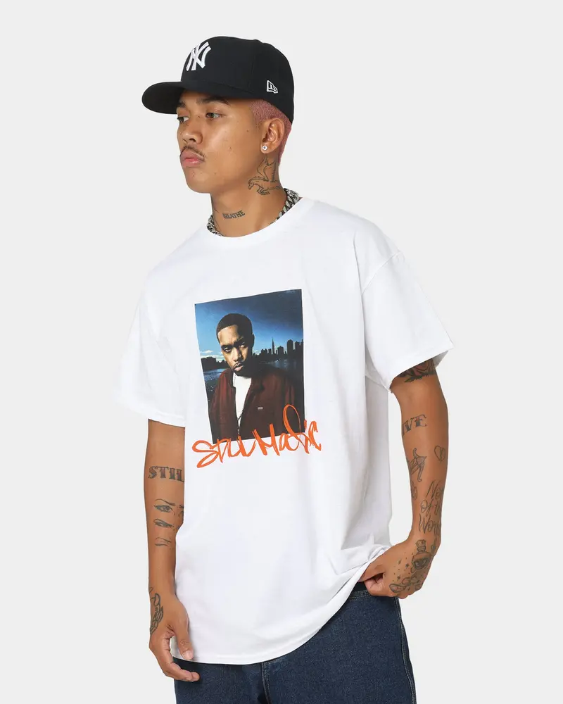 Nas Stillmatic T-Shirt White 1