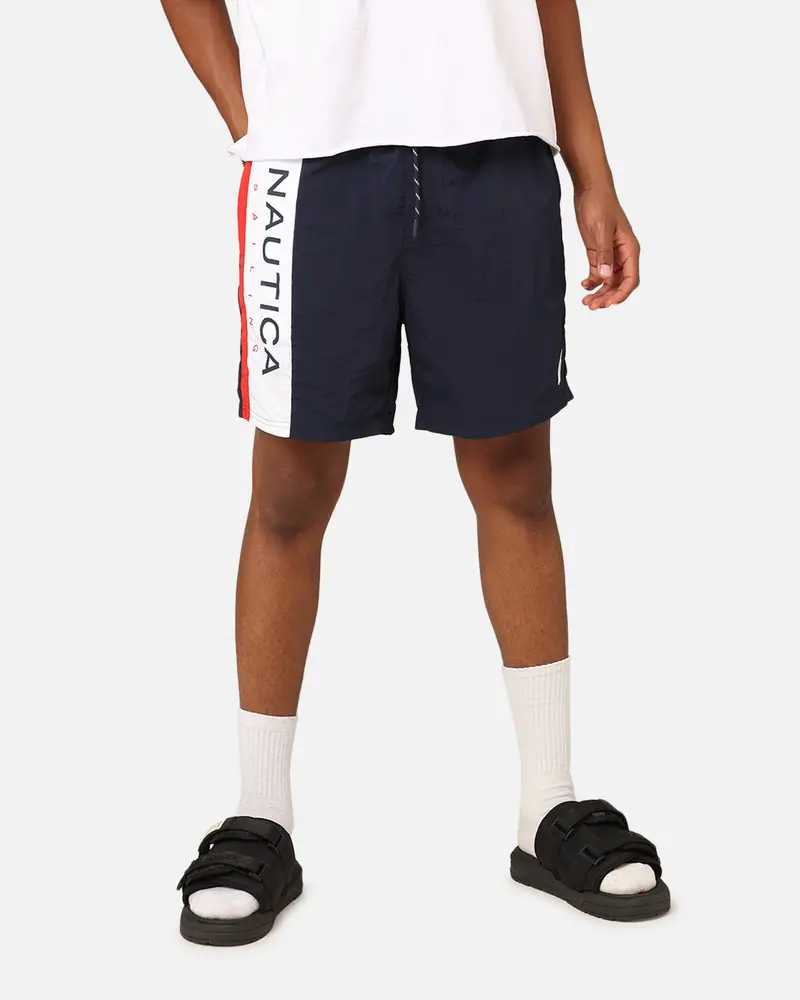 Nautica Knox 4" Swim Shorts Dark Navy 1