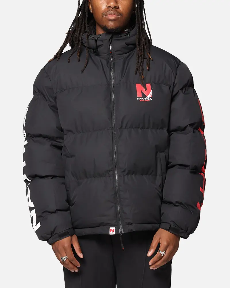 Nautica Sedona Padded Jacket Black 1