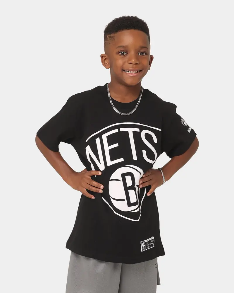 Nba Kids' Brooklyn Nets T-Shirt Black 1