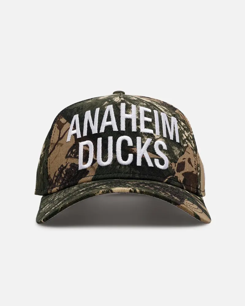 New Era Anaheim Ducks 'Bold' 9Forty A-Frame Strapback Camo 1