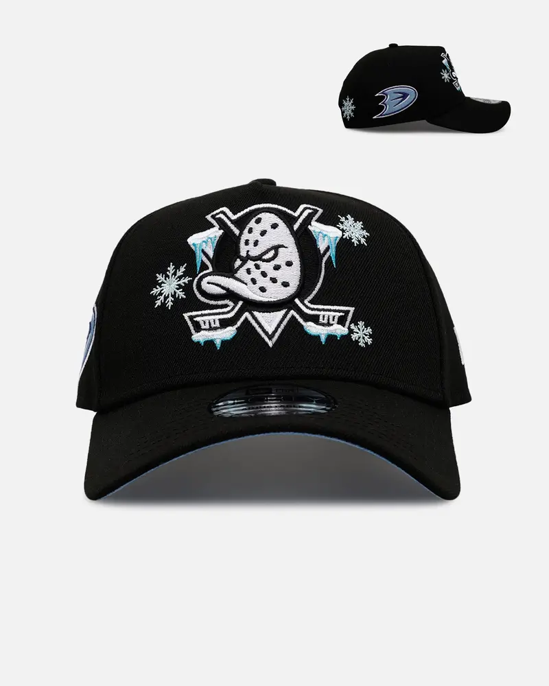 New Era Anaheim Ducks 'Cold As Ice' 9Forty A-Frame Snapback Black 1