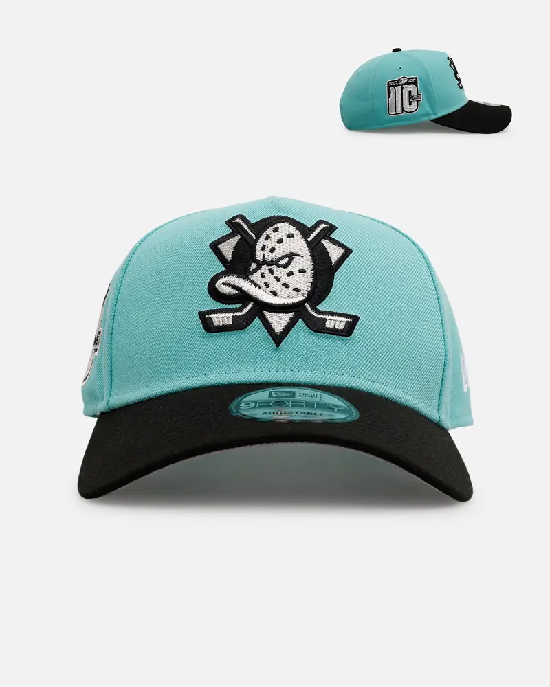New Era Anaheim Ducks 'Diamonds Are Forever' 9Forty A-Frame Snapback Mint 1