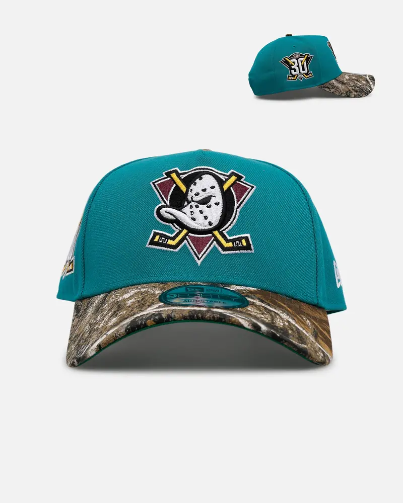 New Era Anaheim Ducks 'Realtree Visor' 9Forty A-Frame Snapback Official Team Color 1