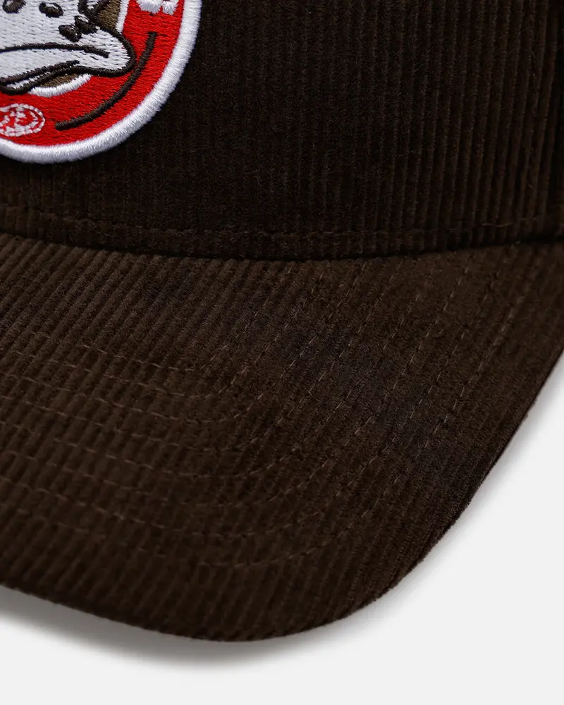 New Era Anaheim Ducks 'Walnut Cord' 9Forty A-Frame Corduroy Snapback Walnut 2