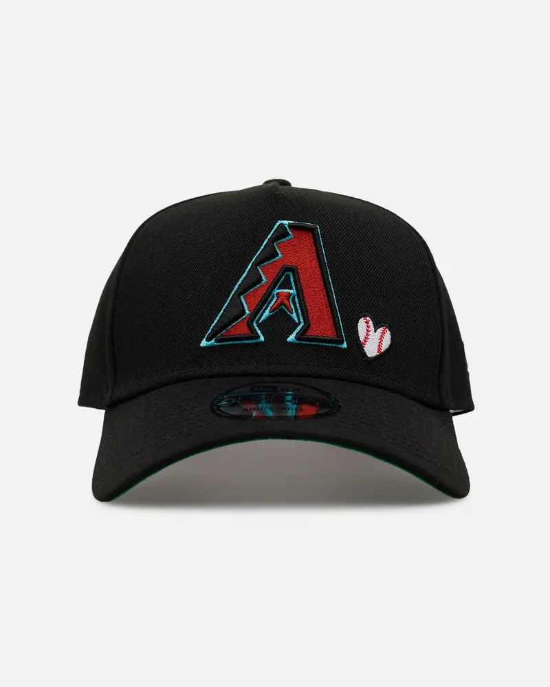New Era Arizona Diamondbacks 'Baseball Hearts' 9Forty A-Frame Snapback Official Team Color 1