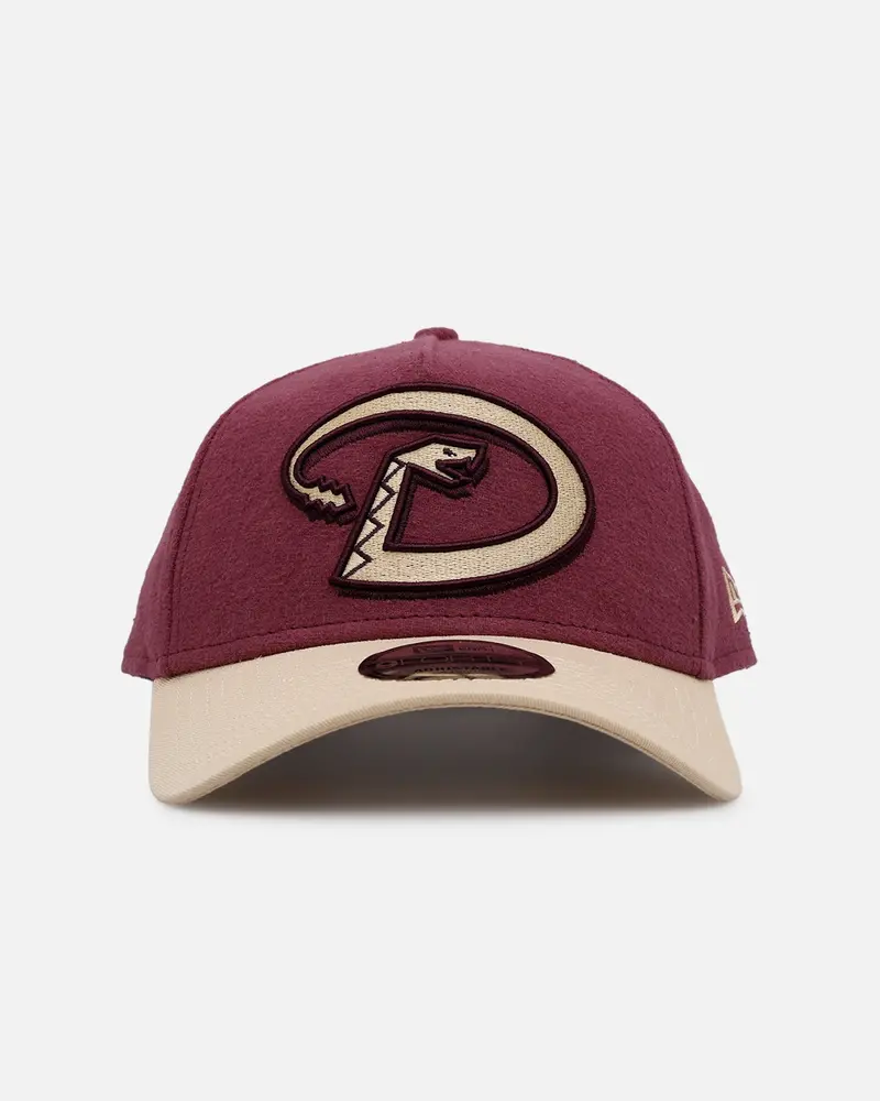 New Era Arizona Diamondbacks 'Moleskin' 9Forty A-Frame Snapback Maroon 1