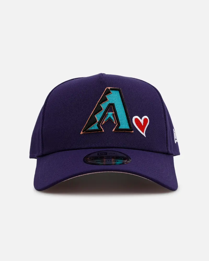 New Era Arizona Diamondbacks 'Team Color Hearts' 9Forty A-Frame Snapback Official Team Color 1