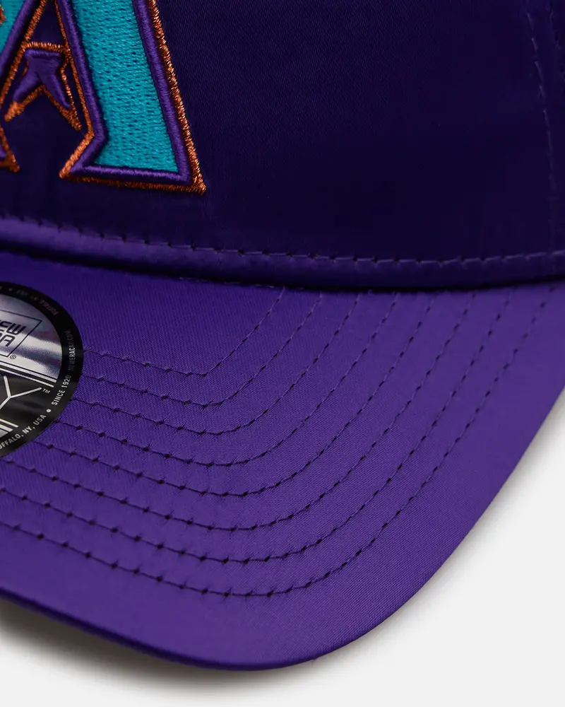 New Era Arizona Diamondbacks 'Team Color Satin' 9Forty A-Frame Snapback Official Team Color 2