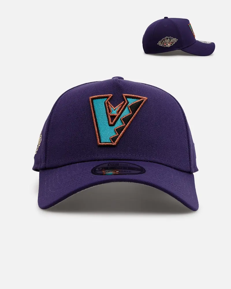 New Era Arizona Diamondbacks 'Upside Down Dbacks' 9Forty A-Frame Snapback Purple 1