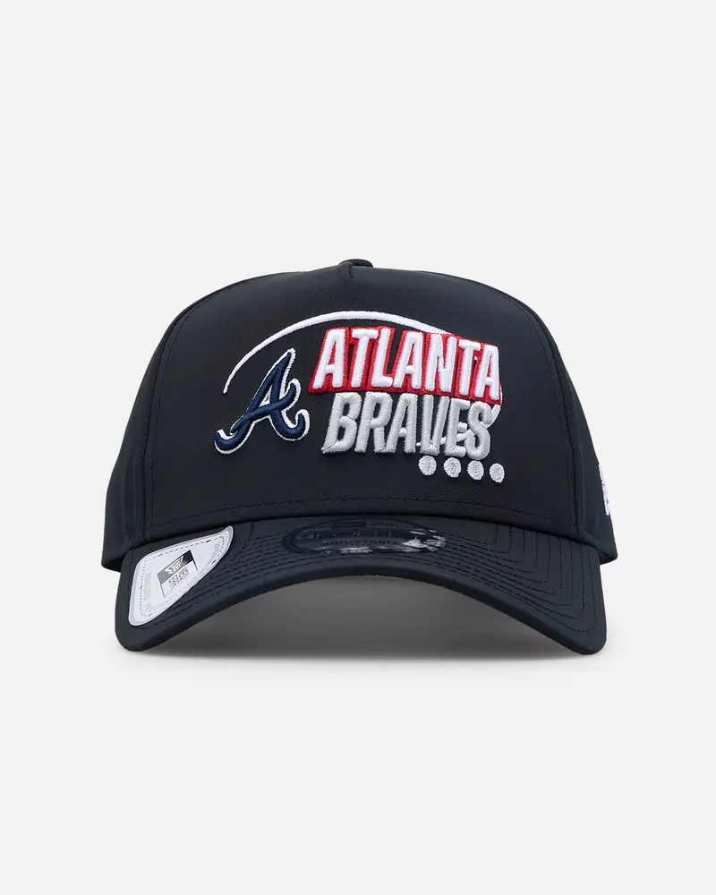 New Era Atlanta Braves Golf Prolite 9Forty A-Frame Snapback Black 1