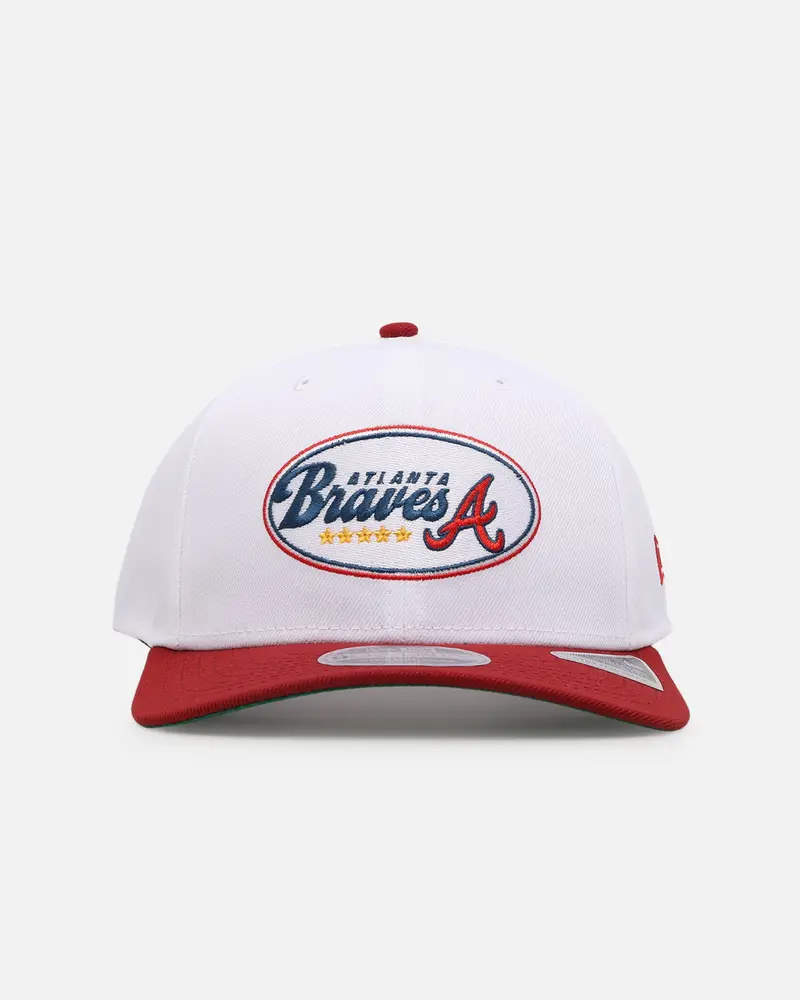 New Era Atlanta Braves "Independence Day" 9Seventy Snapback Chrome White 1