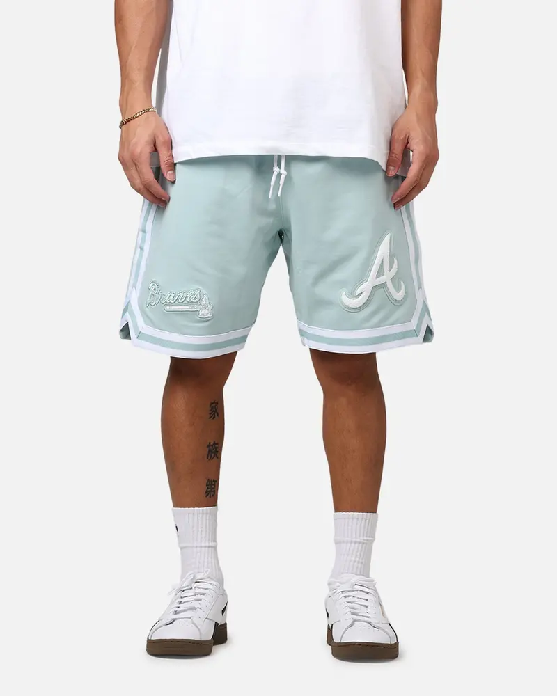 New Era Atlanta Braves 'Logo Select Mint' Shorts Mint/White 1
