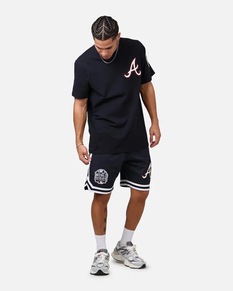 New Era Atlanta Braves 'Logo Select Official Team Colors' Shorts Otc 2