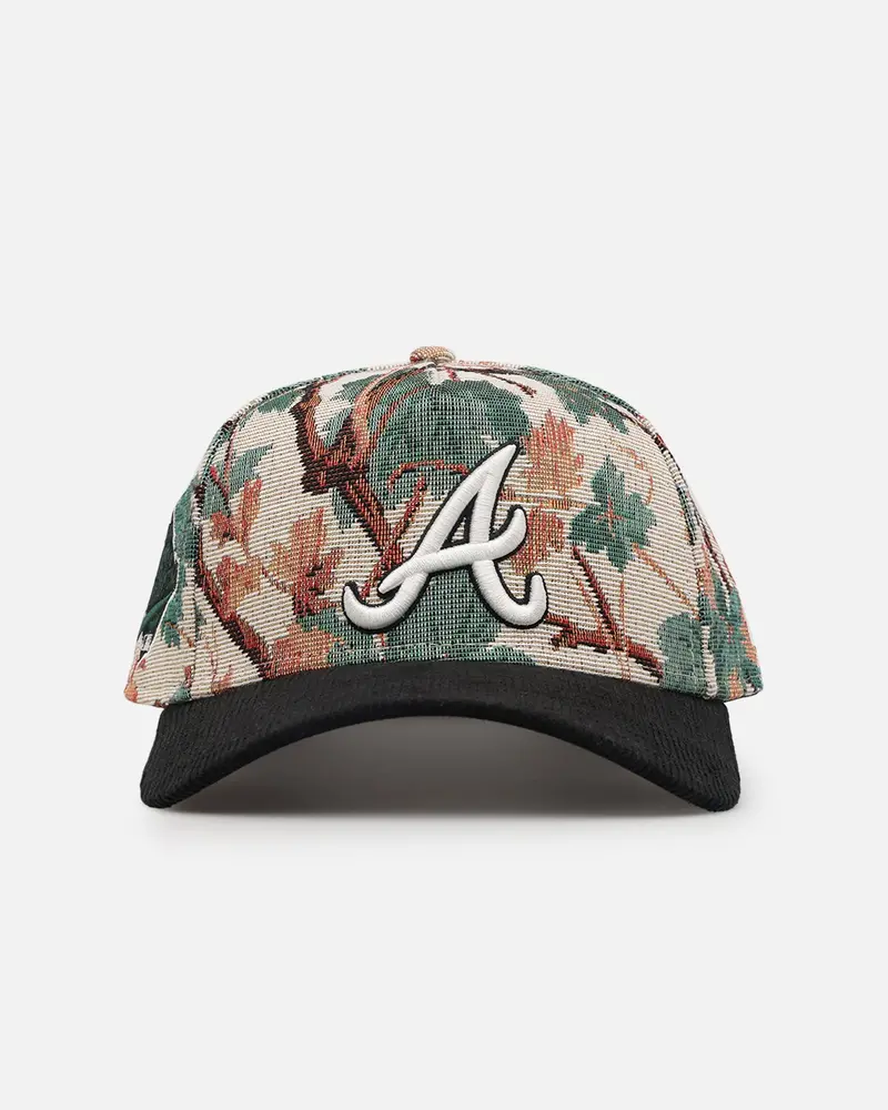 New Era Atlanta Braves 'Maple Majesty' 9Forty A-Frame Snapback Realtree Tapestrey 1