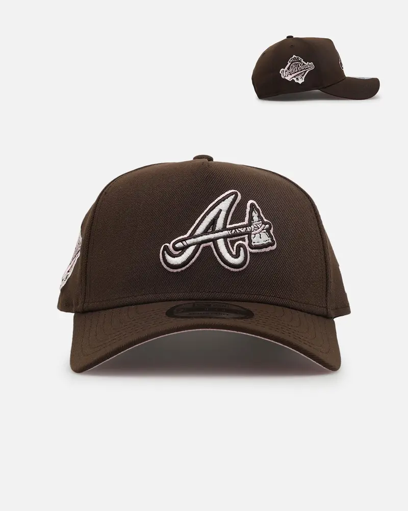 New Era Atlanta Braves 'Neapolitan 2.0' 9Forty A-Frame Snapback Brown 1