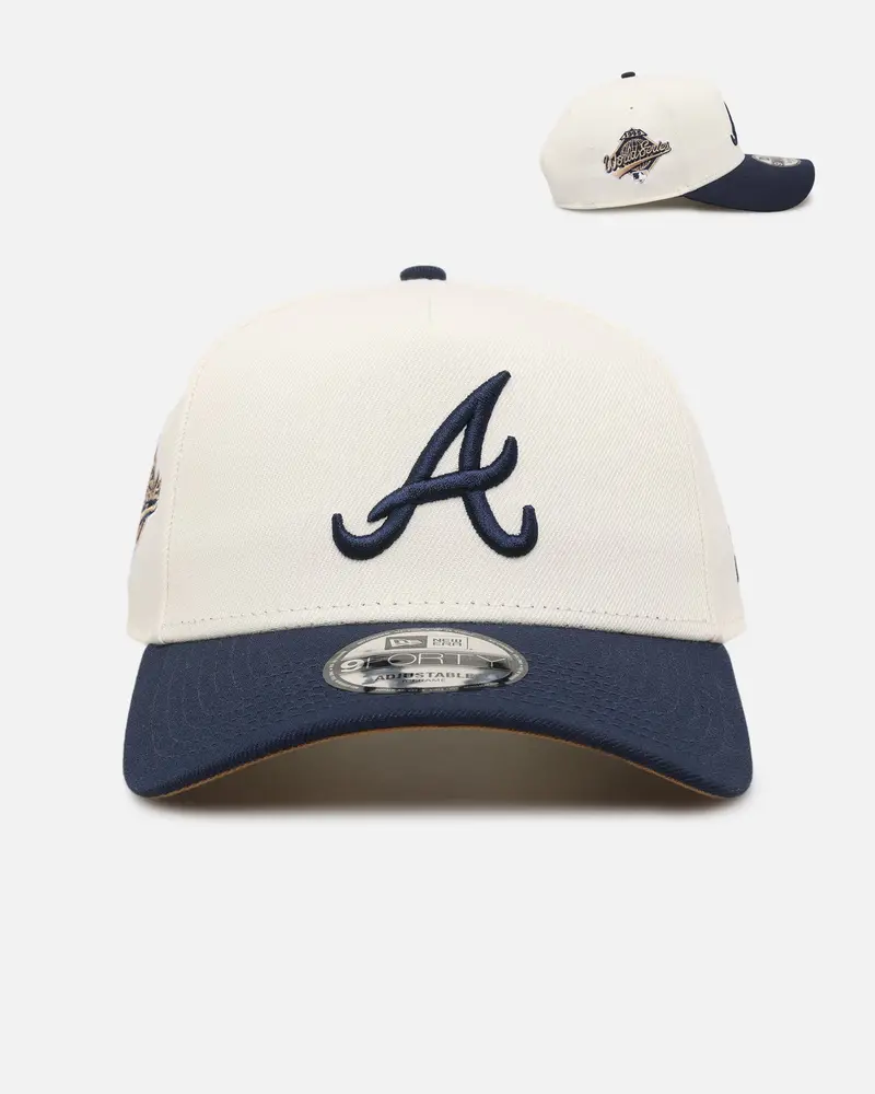 New Era Atlanta Braves 'Oceanside' 9Forty A-Frame Snapback Oceanside Blue 1