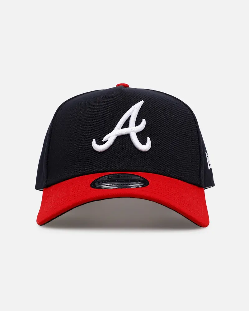 New Era Atlanta Braves 'On Field' 9Forty A-Frame Snapback Official Team Color 1