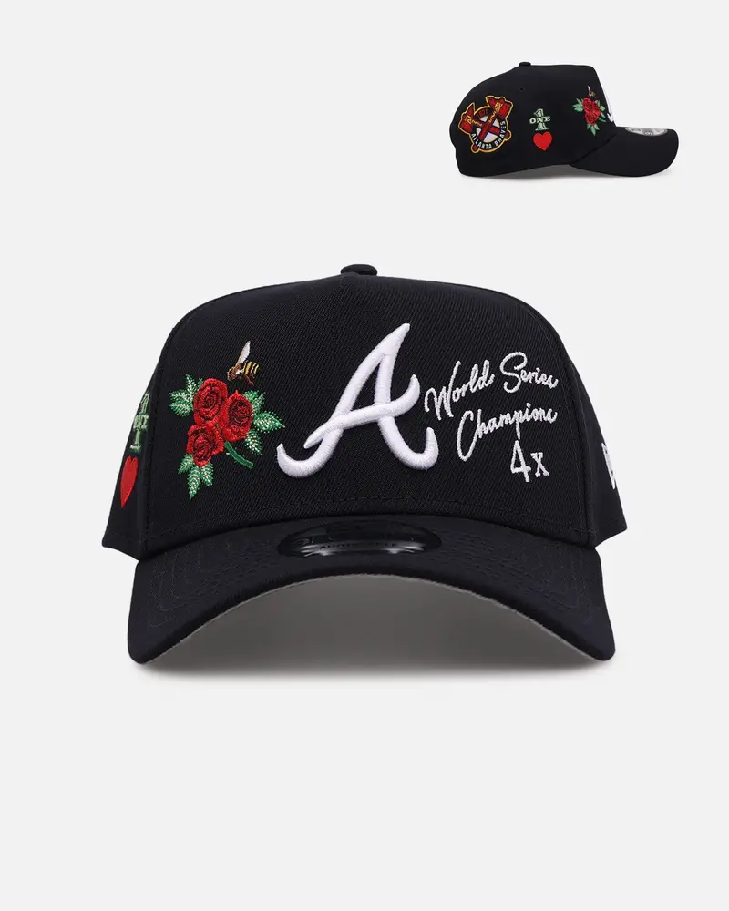 New Era Atlanta Braves 'One Love' 9Forty A-Frame Snapback Official Team Color 1