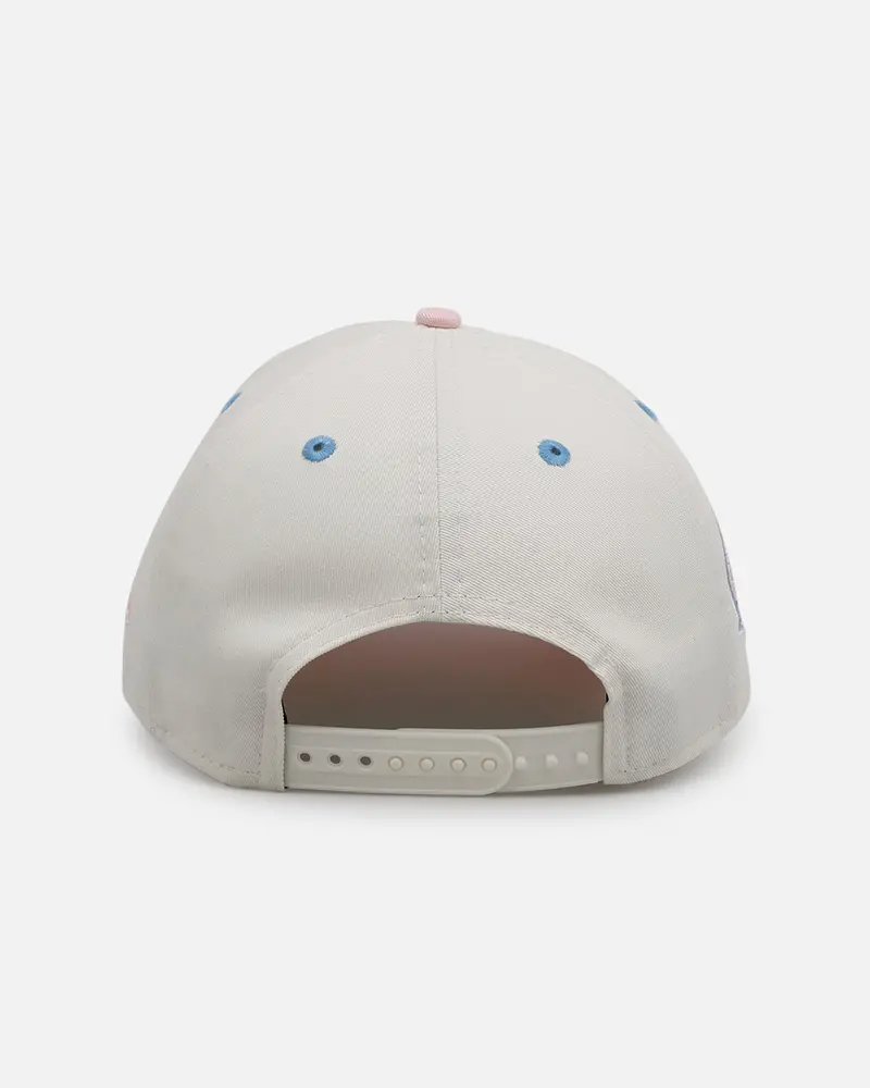 New Era Atlanta Braves 'Pastel' 9Forty A-Frame Snapback Chrome White 2