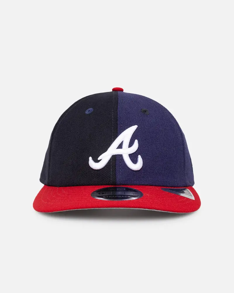 New Era Atlanta Braves 'Woollen Shades' 9Fifty High Crown Strapback Otc 1
