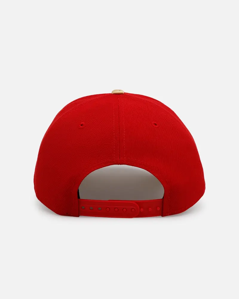 New Era Atlanta Braves 'Year Of The Snake' 9Forty A-Frame Snapback Red/Gold 2
