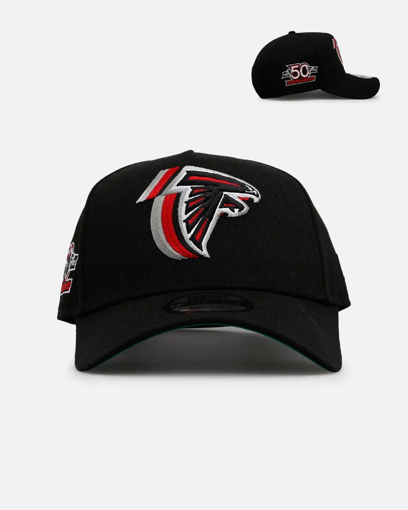 New Era Atlanta Falcons 'Cascade' 9Forty A-Frame Snapback Black 1